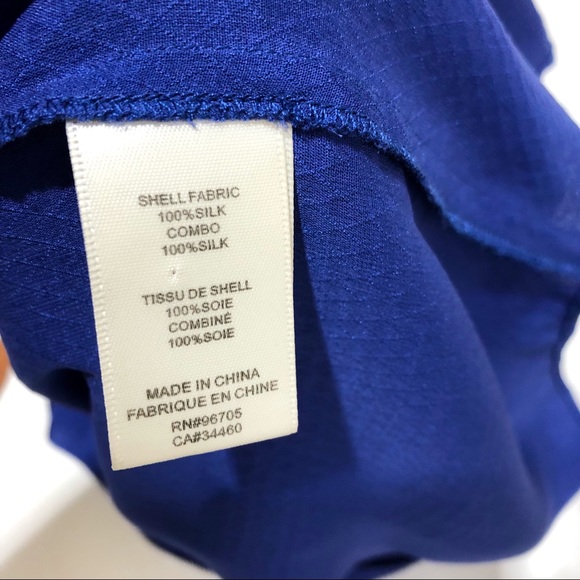 Rebecca Taylor Sleeveless Button Down Silk Blouse - Picture 7 of 8